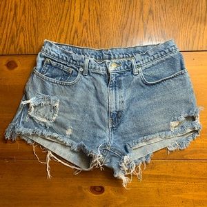 Ralph Lauren Distressed Shorts